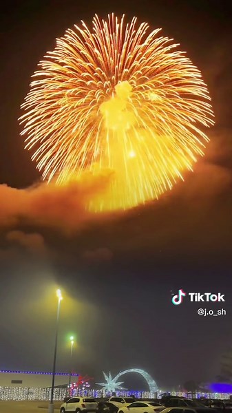 #newyears #newyearsfireworks #2023 #spacecenterhouston #galaxylights