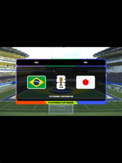 🏆BRASIL vs JAPÃO - FIFA WORLD CUP 2026 - PATCH BMPES PES 2021 ATUALIZADO 2026 #fifaworldcup2026 #brasilvsjapão #brasil #japan #japão #pes2021 #patchbmpespes2021 #fifa26