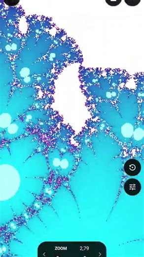 mandelbrot Inverted in fractal eye