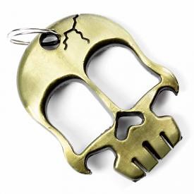 brass-skull-defense-keychain