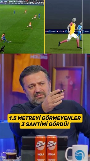 Penaltı Spor on Instagram: "Bülent Uygun: Maç içerisinde, en az 1.5 metre ofsayttı ve oynattın Muslera'nın bacağı kırıldığında. Buradaki 3-5 cm ofsaytı nasıl fark ettin? 5 saniyede karar verdiğiniz şeyi 10 dakikada çizebildiniz. Sizce Bülent Uygun’un ofsayt ve VAR tepkisi haklı mı? 👇 #Galatasaray #VAR #Hakem #SüperLig MERAKLISINA TEKNİK DETAY ​VAR sisteminde ofsayt tespiti, Triangulation (Nirengi) adı verilen ve sahanın üç boyutlu sanal bir modelini çıkaran teknikle yapılır. Sistem, saha zemini