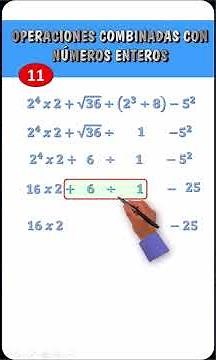 COMBINED OPERATIONS OF ADDITION SUBTRACTION MULTIPLICATION DIVISION POWER RATING - Exercise 11