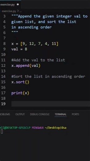 Manipulate array in Python.#coding #programming #coding #programming