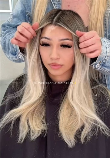 Stunning Blonde Transformation Process✨