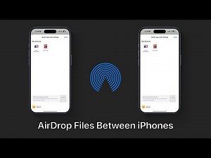 How To Use AirDrop On iPhone 16 | Transfer Photos, Videos, Documents And More