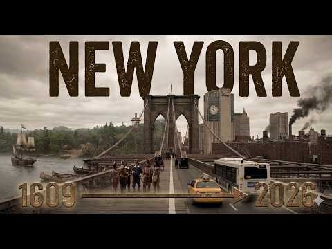 Evolution of New York City (1609 - 2026) | AI Timelapse