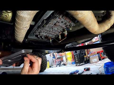 1998 Jeep Cherokee XJ -- Replacing Transmission Shift Solenoids -- AW4 Automatic