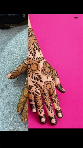 Simple Bridal Back Hand Mehndi Design 2026 ❤️ Easy & Elegant