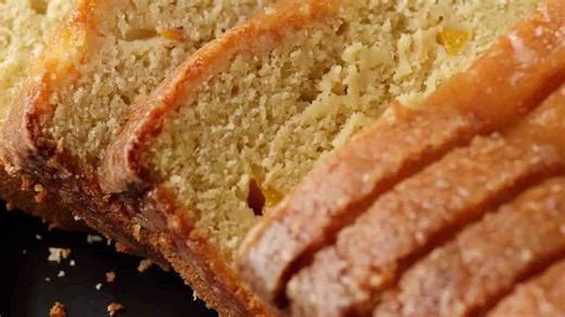 This classic peach pound cake comes out perfect every time