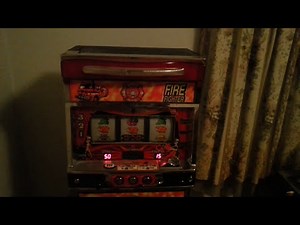 Pachislo Skill Stop - SLOT MACHINE JACKPOT "JUGGLER Firefighter Circus Tokens FREEZE #1 Coin-Op Game