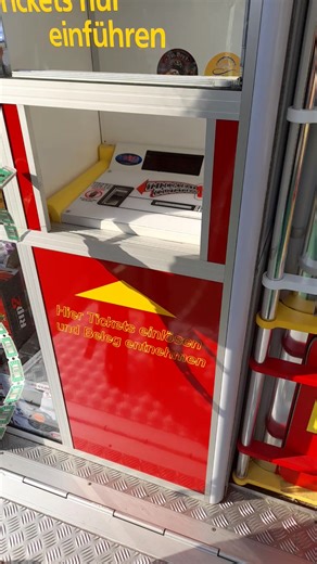 Ticket Vending Machine Features in Outdoor Setting