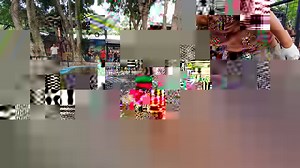 An 18 footer crocodile Pangil gets a large piece of meat during his regular feeding schedule in Davao Crocodile Park & Zoo on Wednesday. | Davao Crocodile Park & Zoo