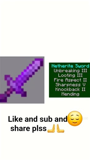minecraft items enchanted