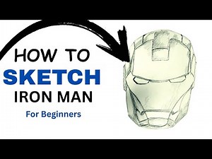 How To DRAW IRON MAN | Step by Step EASY Sketch Tutorial