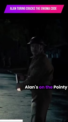 Alan Turing breaks Enigma code pt 2 #theimitationgame