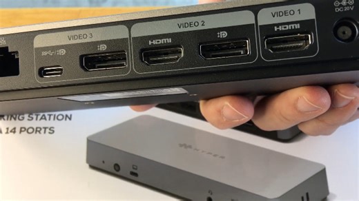 Watch Hyper HyperDrive 14 Port USB-C Dock Review on Amazon Live
