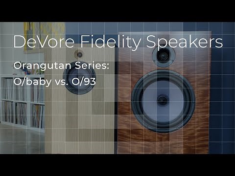 DeVore O/93 vs. O/baby Speaker Review Compare/O