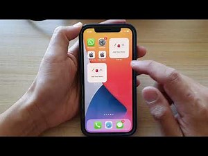 iPhone 12: How to Add Find My Items Widget to the Home Screen