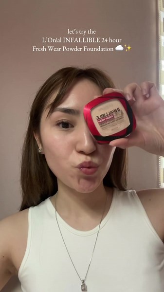 Achieve Natural Soft Matte Look with L’Oréal INFALLIBLE 24H Fresh Wear Powder Foundation