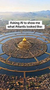 99K views · 3.6K reactions | Could this AI interpretation reveal what Atlantis might have looked like? Step into the world of Atlantis like never before! ✨ Using cutting-edge AI technology, we've brought the legendary Greek city to life. Witness stunning visuals and reimagined landscapes inspired by ancient myths and Plato's writings. Source: tiktok/my.ai.gallery #ancient #AncientDiscoveries #ancienthistory #ancientgreece | Greece High Definition | Facebook