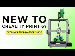 Creality Print 6 installation & Overview Tutorial