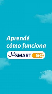 ✈️ Así funciona JetSMART GO, nuestro nuevo plan de suscripción de vuelos ¿Querés saber cómo volar más pagando menos? Te lo explicamos fácil y rápido. 😉 📲 Dale play y mirá cómo empezar hoy mismo. | JetSMART