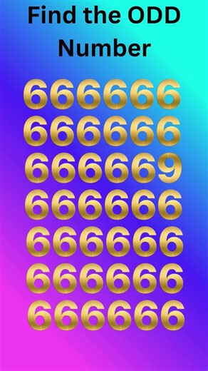 Number Puzzle Challenge 🔢 | Spot the Odd One!