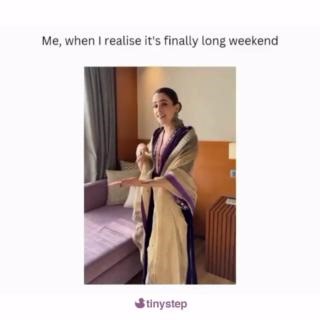 7.4K views · 160 reactions | What are your plans for this long weekend? ✨ | Tinystep Mom Life | Facebook