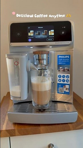 PHILIPS Café Aromis Series 8000 fully automatic coffee machine #philips #unboxing #influenster