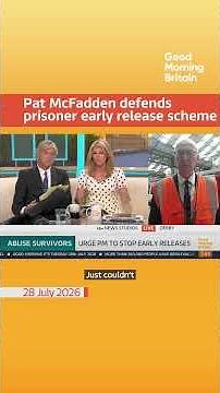 Pat McFadden defends the prisoner early release scheme and describes 'collapsing' prison system