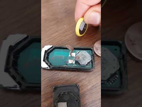 Volvo Sport Key tag keyfob battery replacement