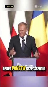 DONALD TUSK: "THIS AFFECTS OUR TALKS WITH THE USA" | Onet