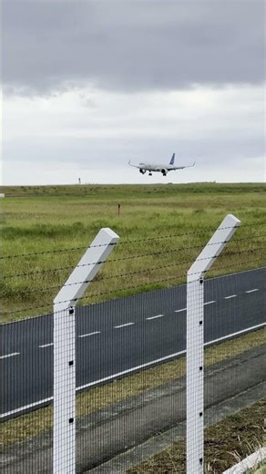 Tailwind Flight Landing in Ponta Delgada Azores Atlantic Ocean