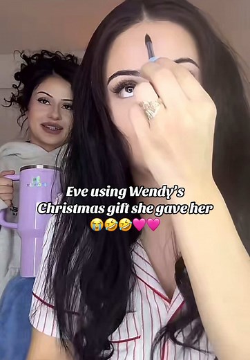Eve Enjoys Wendy's Thoughtful Christmas Gift