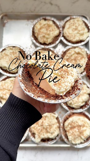 No Bake Chocolate Cream Pie Recipe