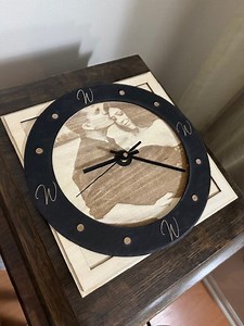 Custom Personalized Engraved Clocks for Family, Christian, and Business Logos - Etsy