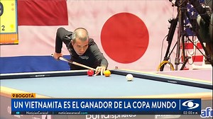 #Billar 🎱 | Un vietnamita se consagró campeón del Mundial de Billar a tres bandas 🏆. Y es que toda una fiesta se vivió en Bogotá 🇨🇴, donde 149 maestros, de 22 países, deleitaron, con su magia 🌟, a los cientos de asistentes que quedaron impresionados 😱 ¡Unos 'cracks' 🔝! | Caracol Sports