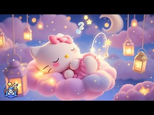 Peaceful Sleep In 3 Minutes, Calm Down & Relax 💤 Music for Deep Sleep ✨ Fall Asleep with Hello Kitty