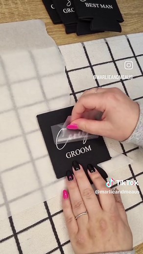 Customizing Our Personalized Stubby Holders