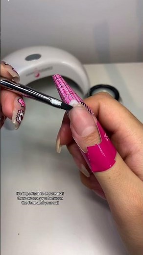 Extending Nails with Hard Builder Gel | Broken Nail Fix | Hard Gel Extensions Tutorial