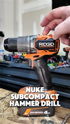 Ridgid Nuke Hammer Drill!!! #ridgidtools #ridgid