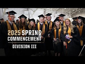 2025 Purdue Spring Commencement - Division III