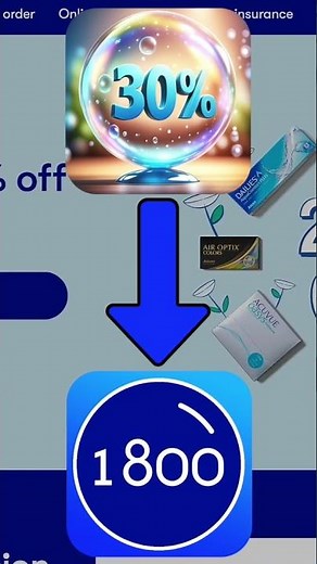 1800 Contacts 30% Discount Promo Code March 2025 #1800contacts #promocodes #promocode #savings