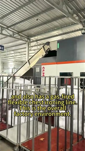 Real shot of Tunnel washer system