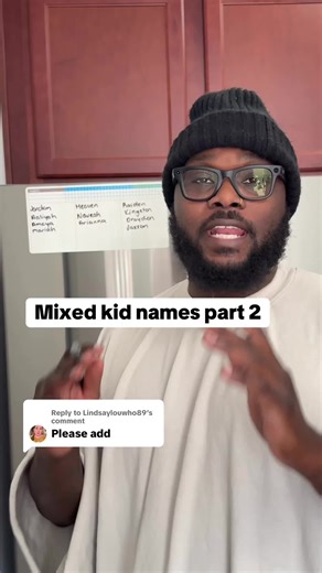 Replying to @Lindsaylouwho89 mixed kid names