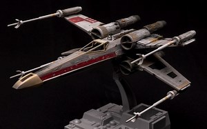 【BillsFilms, Inc.】Building Bandai's X-Wing model kit!