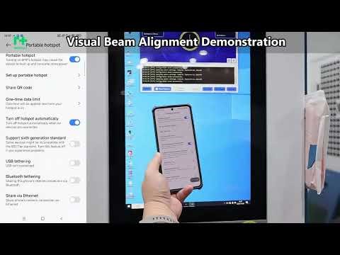 #leapionlaser VBA visual beam alignment