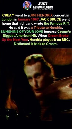 CREAM’s Biggest Hit Was a Tribute for JIMI HENDRIX 🎸 He Played It to Them After They Broke Up 💔