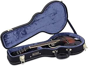 Crossrock Hard Shell Black Case for F-style Mandolin (CRW620MFBK)