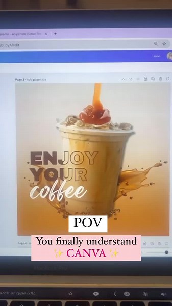 POV - You finally took the time to learn how to use ✨ CANVA ✨ properly #foryoupageofficial #canva #viral #tipsandtricks #pro #editing